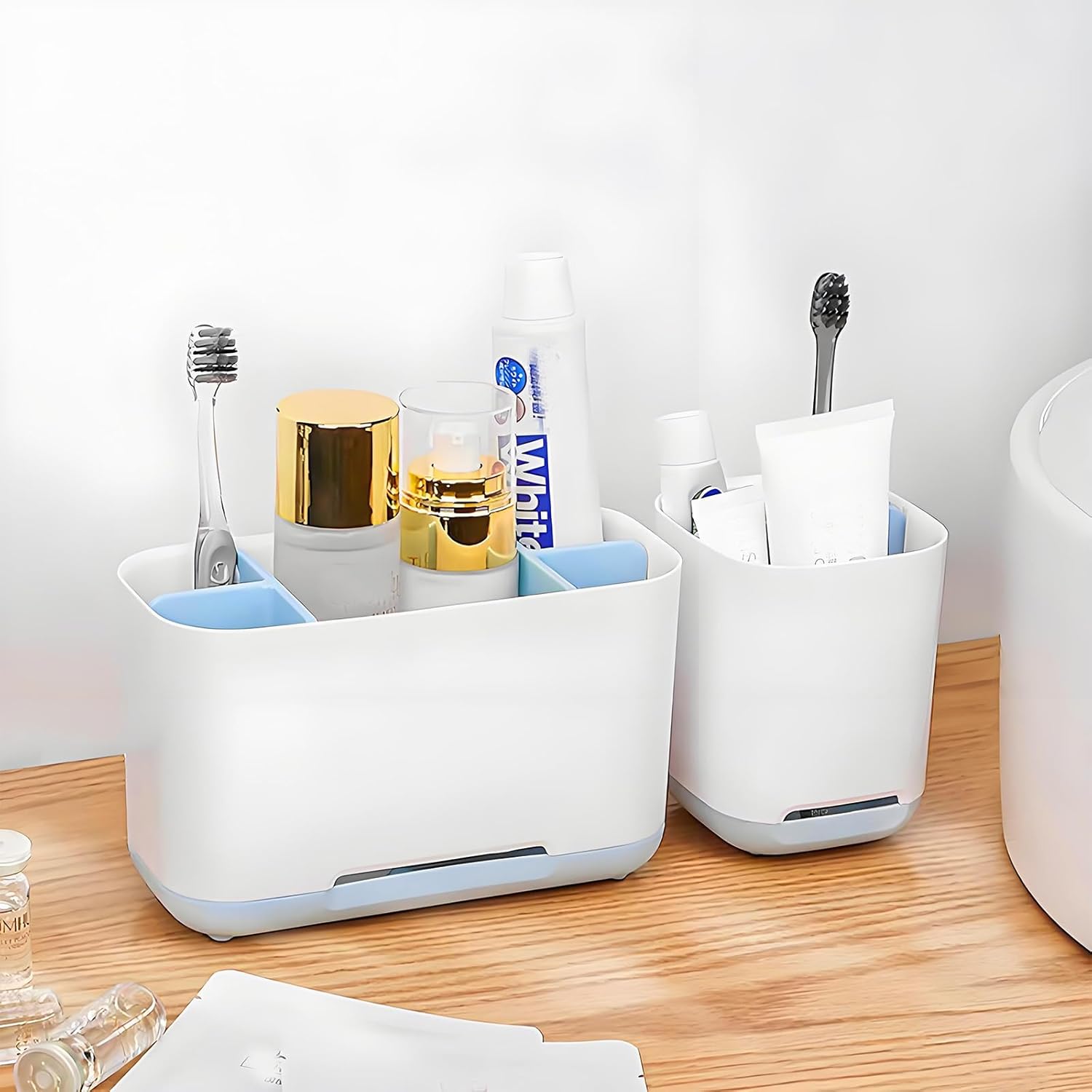 2-Piece Bathroom Holder Set Big and Small
