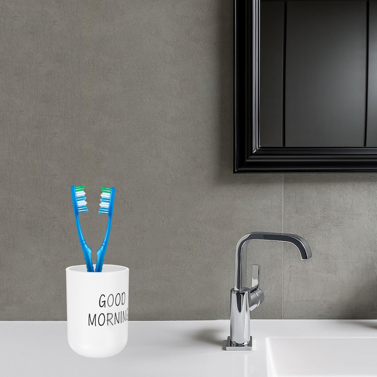 Alipis 2pcs Toothbrush Cups Holder for Bathroom