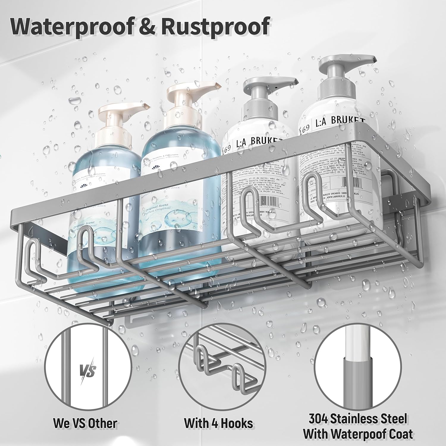 10-Piece Showers Organizer Set