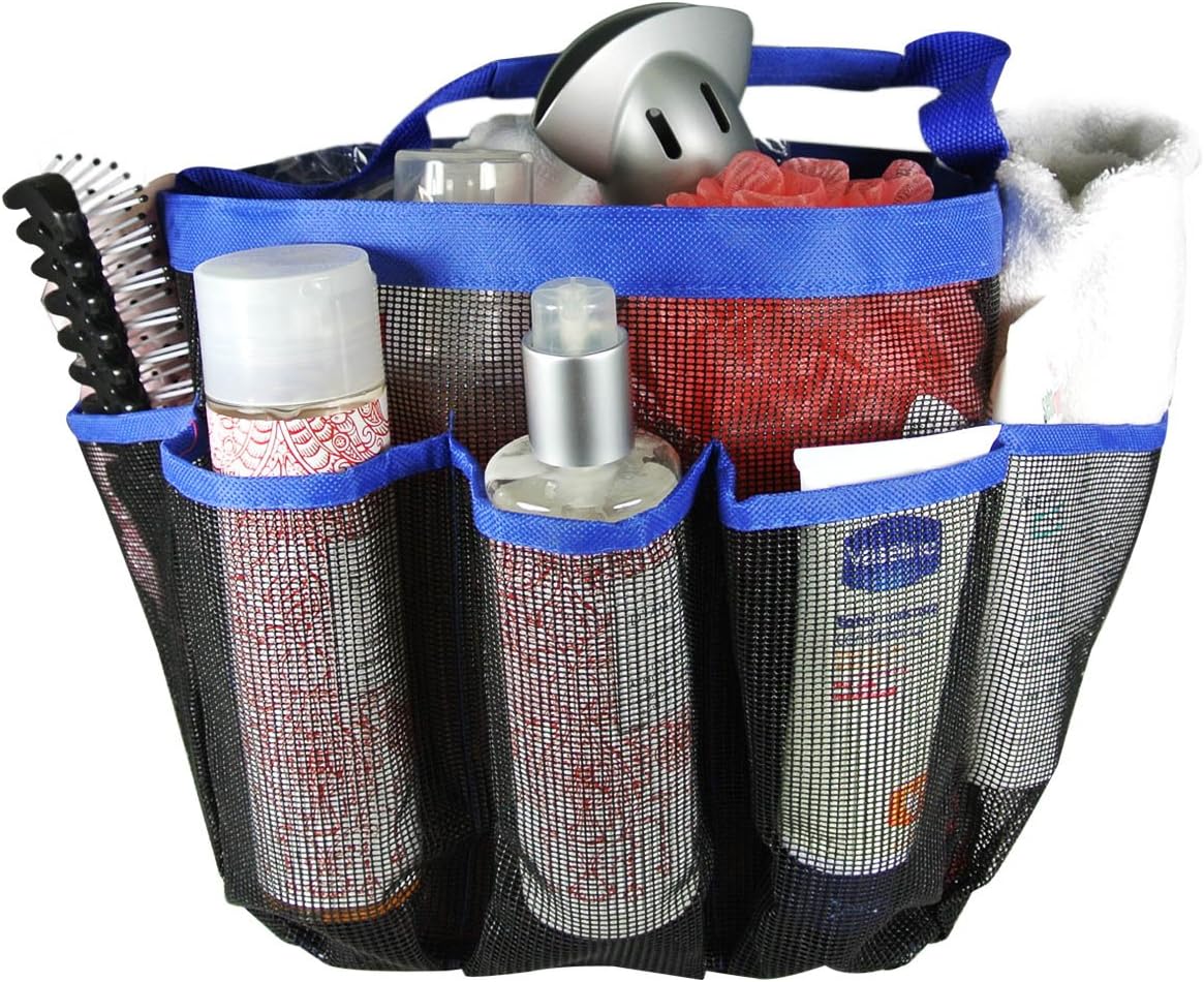 Travel Ready Portable Mesh Organizer for Showers and more