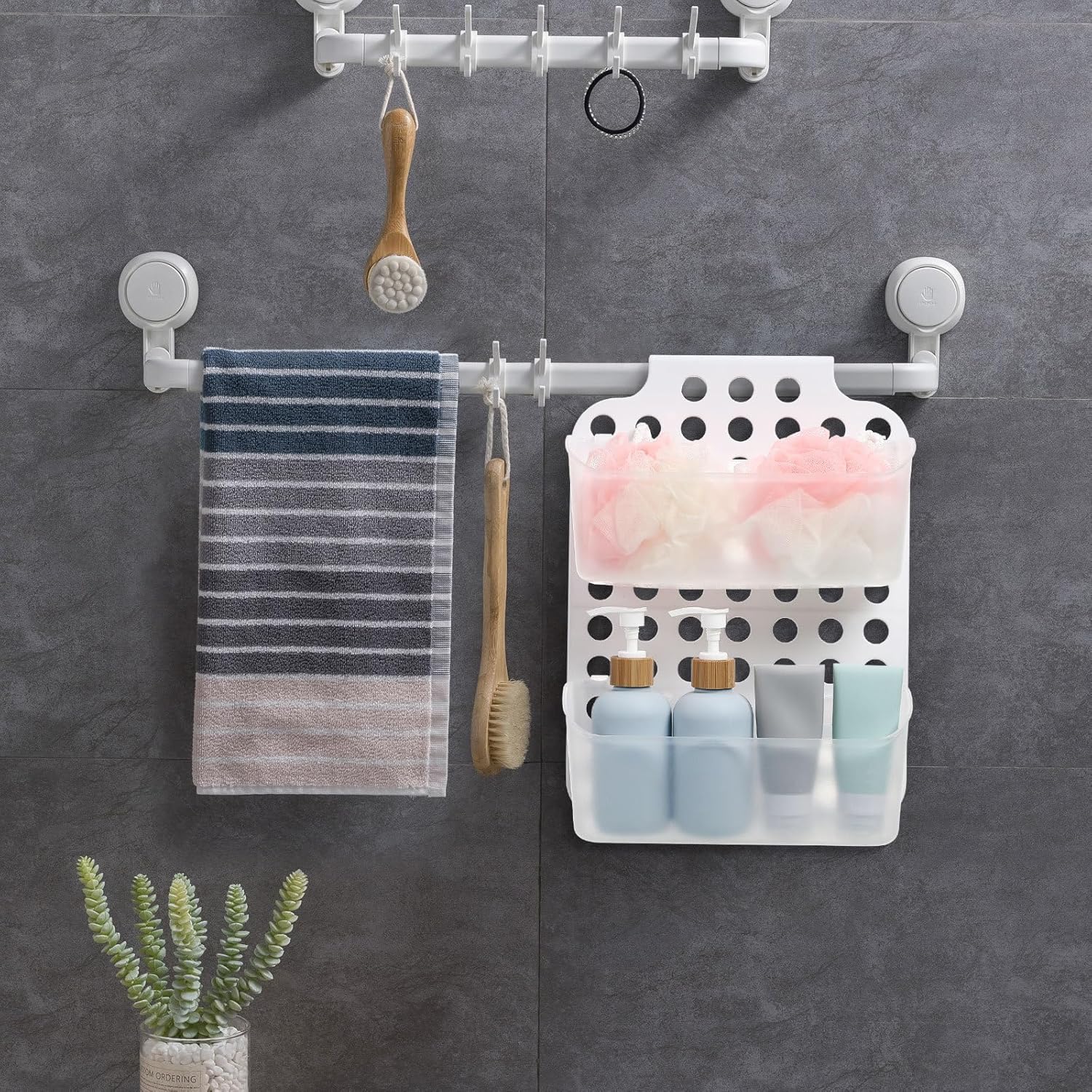 Healvian Hanging Shower Organizer