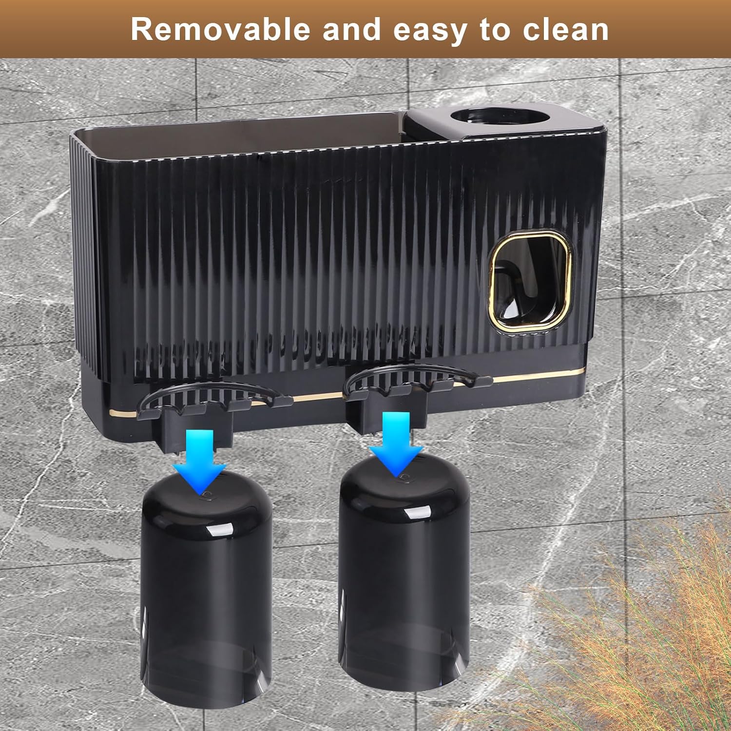 BigKingWall-Mounted Toothbrush Holder Kit