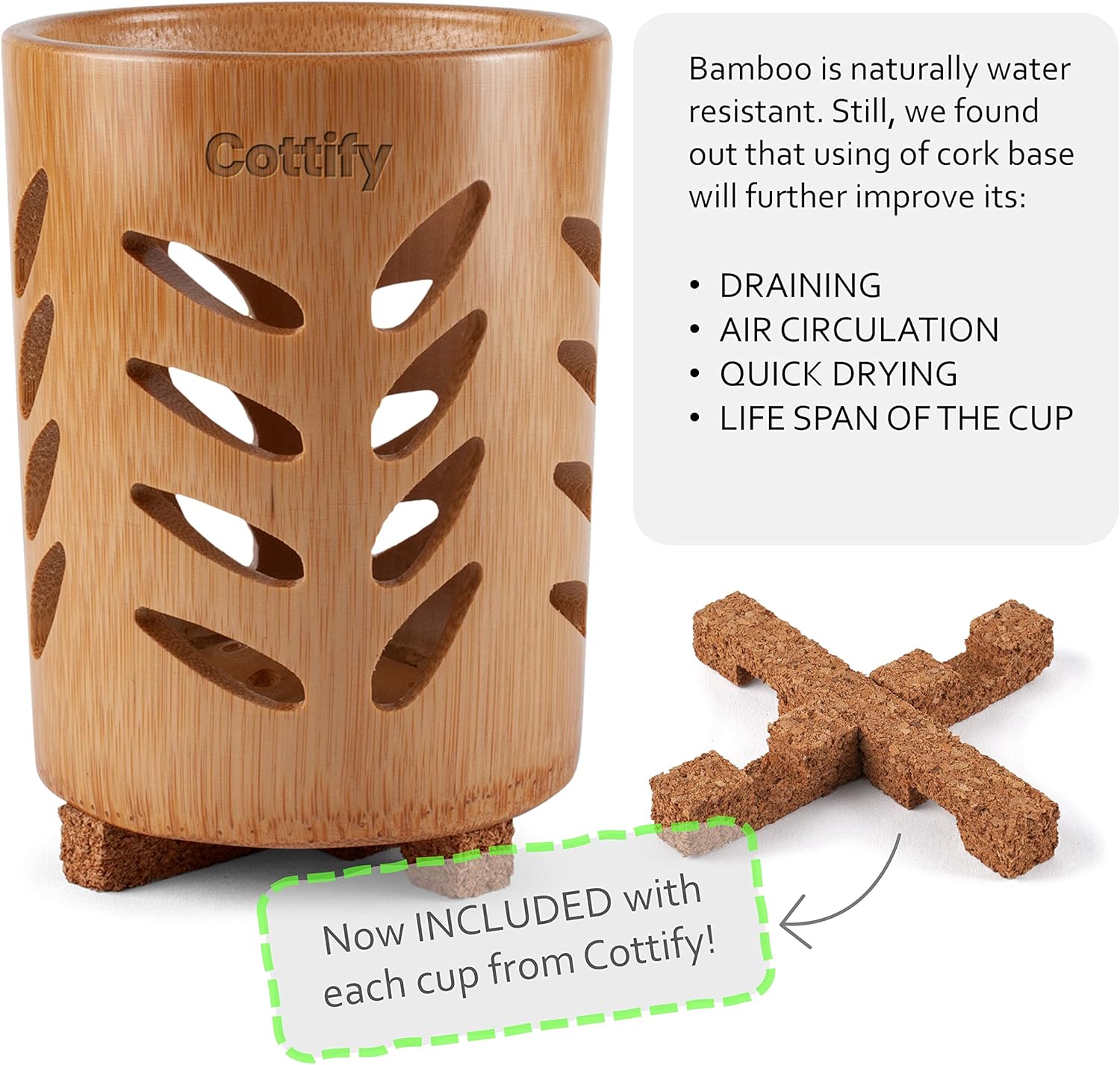Eco-Friendly Bamboo Toothbrush Holder Set - Taste of Nature