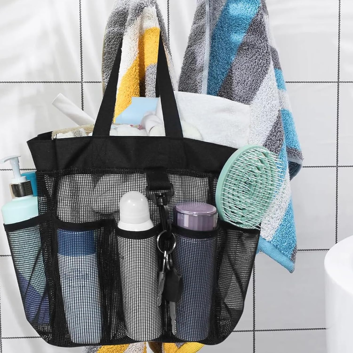 Convenient Mesh Tote Bag for Ducks