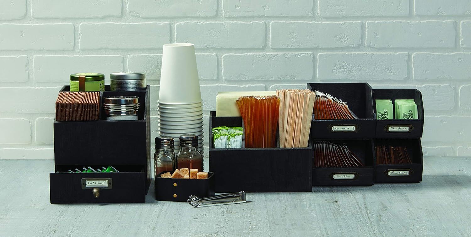 Stylish Poplar Wood Caddy for Bathroom Organization