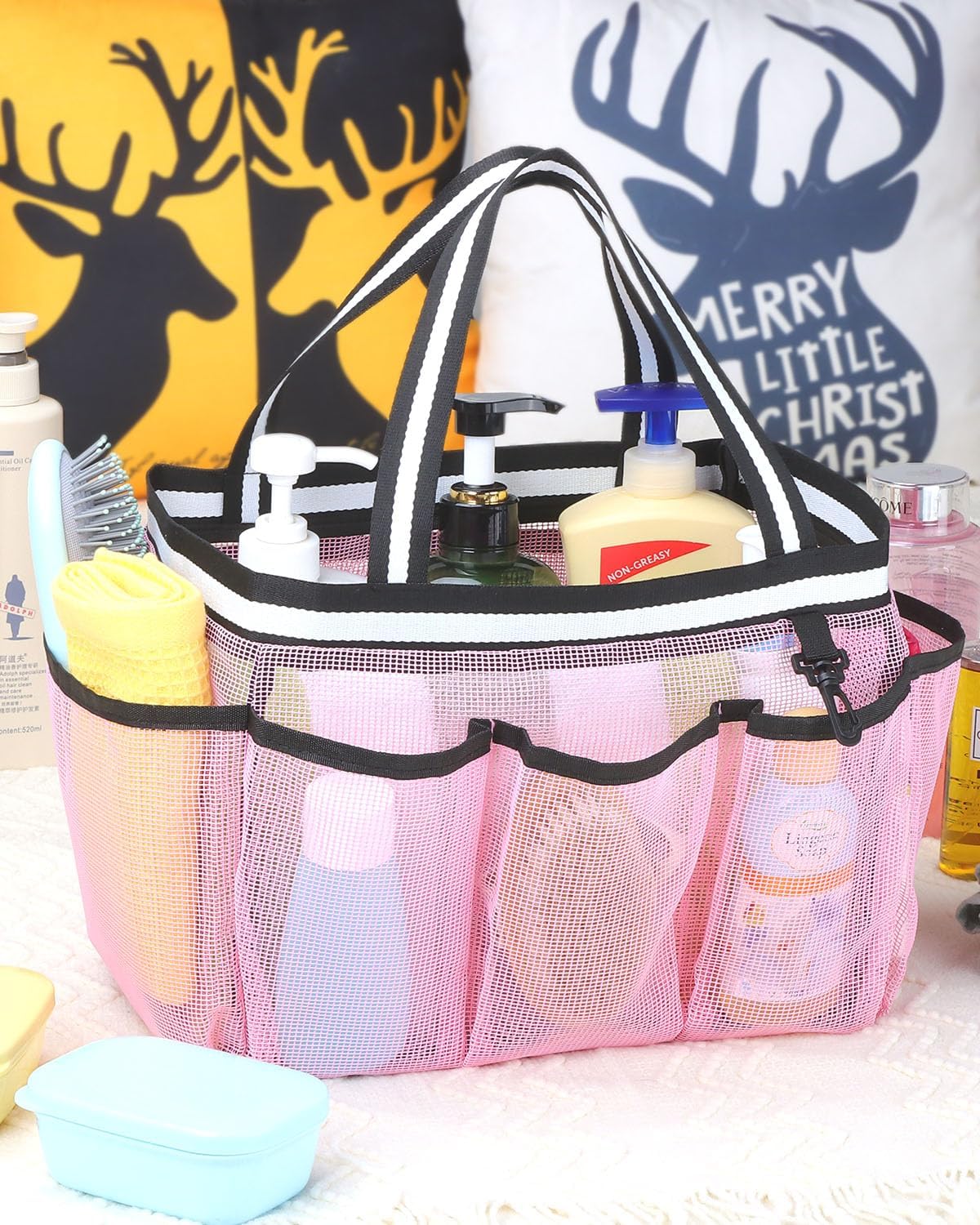 XL Mesh Shower Caddy Portable