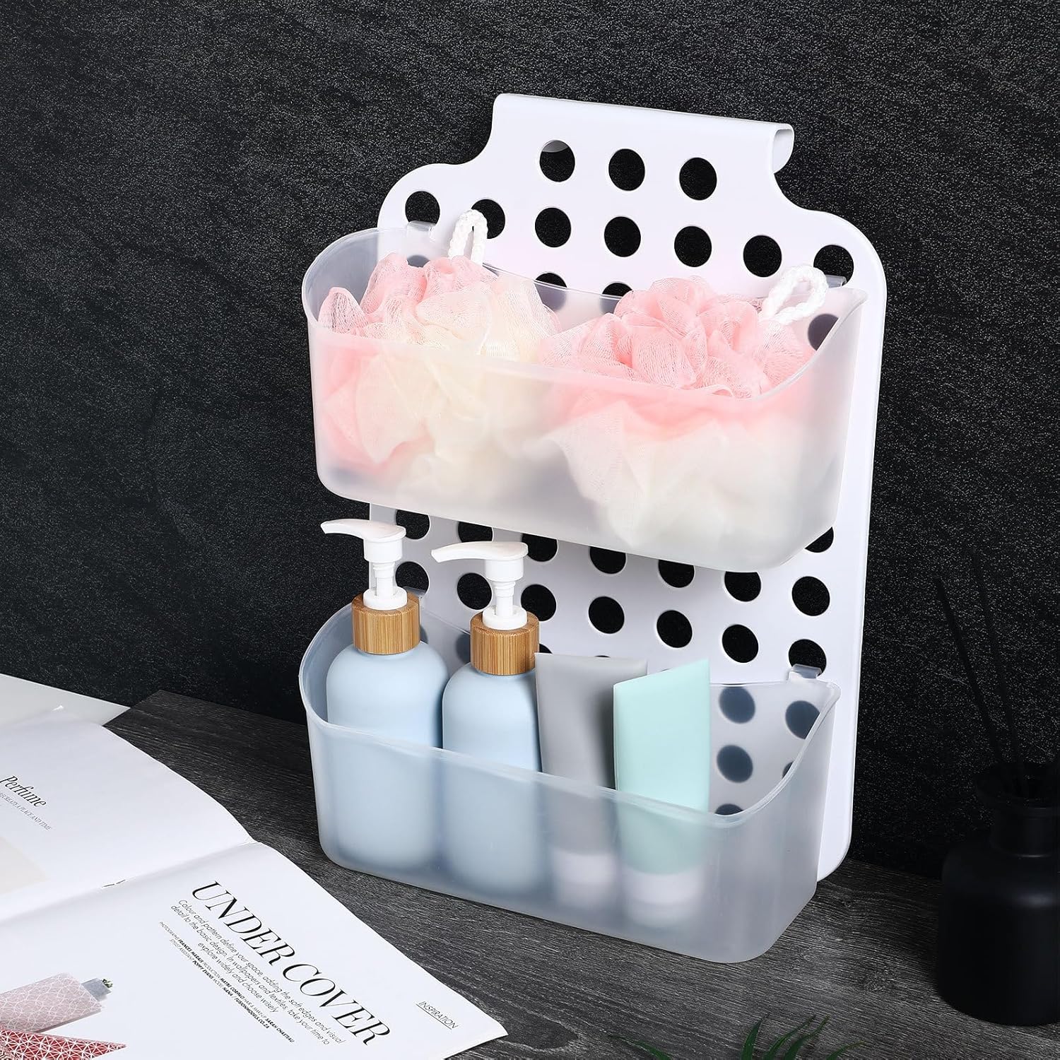Healvian Hanging Shower Organizer