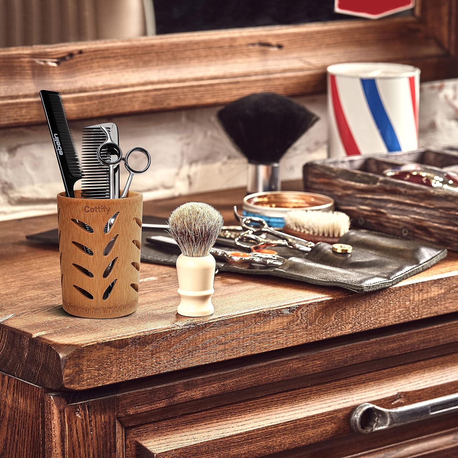 Eco-Friendly Bamboo Toothbrush Holder Set - Taste of Nature